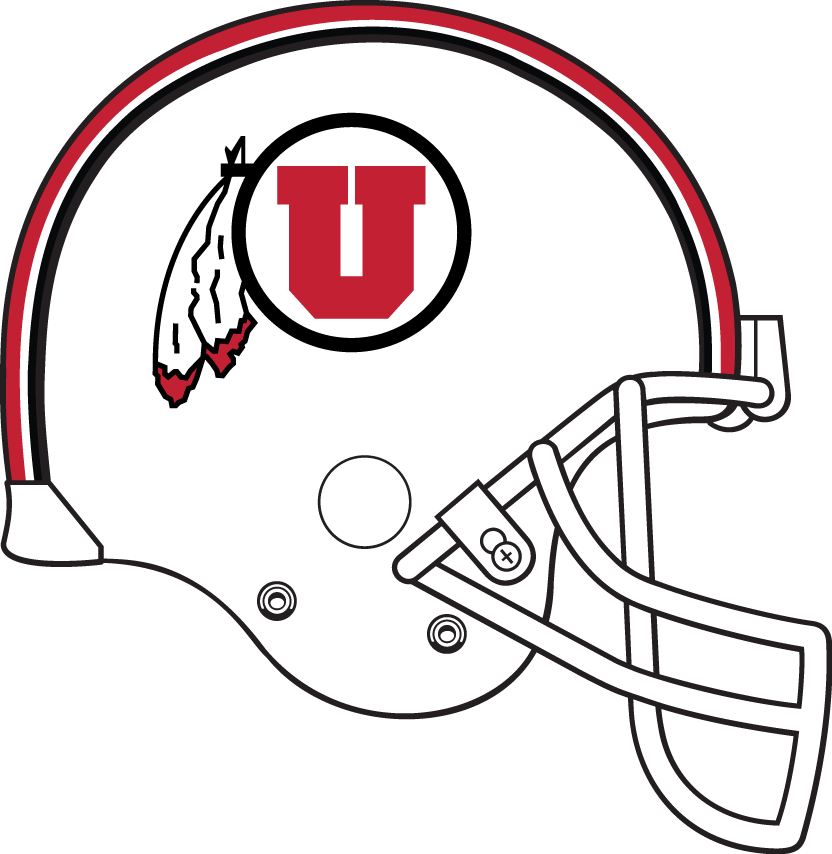Utah Utes 2014-Pres Helmet Logo diy iron on heat transfer